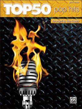 Paperback Top 50 Pop Hits: Easy Piano Book