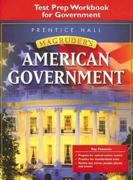 Paperback Magruder's American Government Test Prep 2005 Book