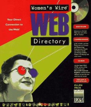 Paperback Women's Wire Web Directory, with CD-ROM Book