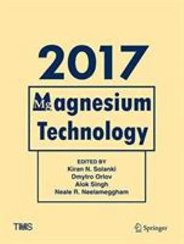 Hardcover Magnesium Technology 2017 Book
