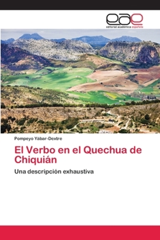 Paperback El Verbo en el Quechua de Chiquián [Spanish] Book