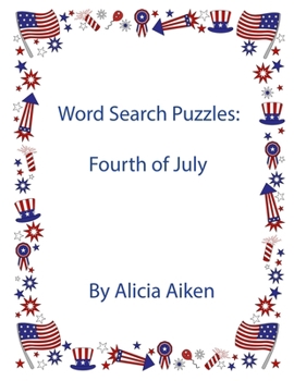 Paperback Word Search Puzzles: Fourth of July Book