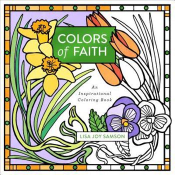 Paperback Colors of Faith: An Inspirational Coloring Book