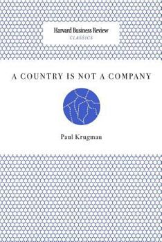 Paperback A Country Is Not a Company Book