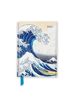 Hardcover Katsushika Hokusai: The Great Wave Pocket Diary 2023 Book