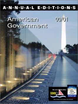 Paperback Annual Editions: American Government 00/01 (Annual Editions) Book