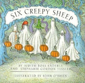 Hardcover Six Creepy Sheep Book