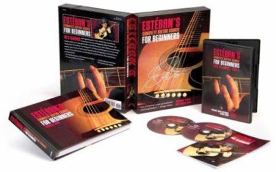 Hardcover Esteban's Complete Guitar Course for Beginners [With 2 DVD's] Book