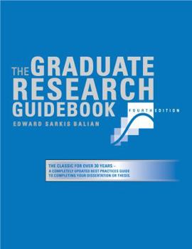 Paperback Graduate Research Guidebook Book