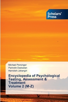 Paperback Encyclopedia of Psychological Testing, Assessment & Treatment Volume 2 (M-Z) Book