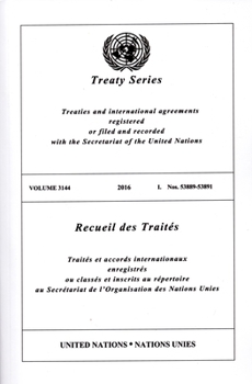 Paperback Treaty Series 3144 Book