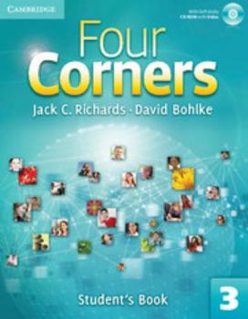 Paperback Four Corners Level 3 Student's Book with Self-Study CD-ROM [With CDROM] Book