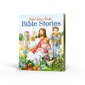 Hardcover Little Golden Books Bible Stories Boxed Set: The Story of Jesus; Bible Stories of Boys and Girls; The Story of Easter; David and Goliath; Miracles of Book