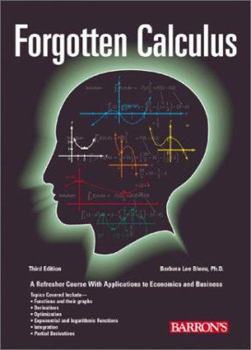 Paperback Forgotten Calculus Book