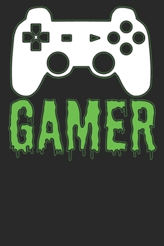 Paperback Gamer: 6x9 Blank Lined Notebook Journal 110 Pages Perfect Gift For Gamers Book