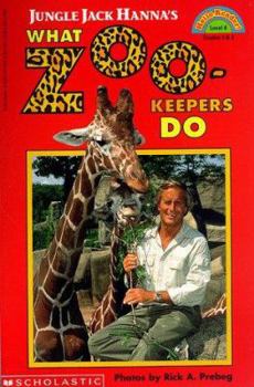 Paperback Jungle Jack Hanna's What Zookeepers Do Book