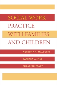 Hardcover Social Work Practice with Families and Children Book