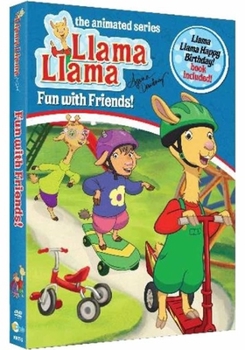 DVD Llama Llama: Fun with Friends with Happy Birthday Book