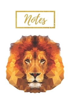 Notes: Geometrical Lion Journal For Lion Lovers
