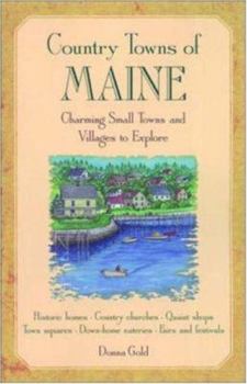 Paperback Country Towns of Maine Book