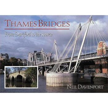 Paperback Thames Bridges Then and Now (River & Waterway Heritage S.) Book