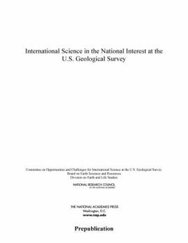 Paperback International Science in the National Interest at the U.S. Geological Survey Book