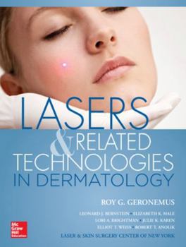 Hardcover Lasers and Related Technologies in Dermatology Book