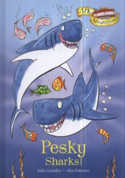 Hardcover Pesky Sharks! Book