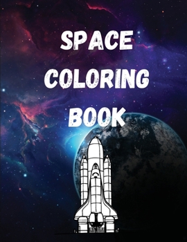 Paperback Space Coloring Book