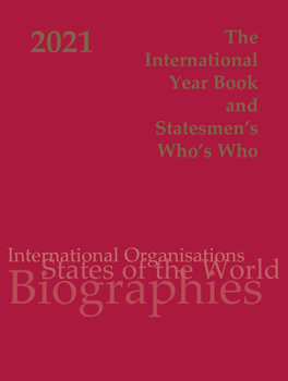 Hardcover International Year Book & Statesmen's Who's Who 2021 Book