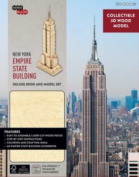 Hardcover Incredibuilds: New York: Empire State Building Deluxe Book and Model Set Book