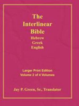 Hardcover Interlinear Hebrew Greek English Bible-PR-FL/OE/KJ Large Print Volume 2 [Large Print] Book