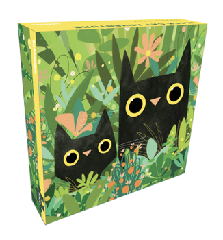 Misc. Teneues - 1,000 Piece Puzzle: Black Cat Adventure, 20 X 20 Puzzle, Includes a Full Color Poster Guide: 1000-Piece Puzzle in a 2 Piece Box with Inner P Book