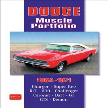 Paperback Dodge 1964-1971 -Muscle Portfolio Book