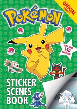 Paperback The Official Pokémon Sticker Scenes Book