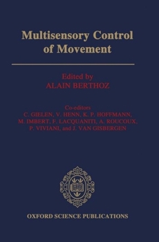 Hardcover Multisensory Control of Movement Book