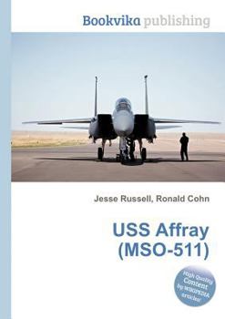 Paperback USS Affray (Mso-511) Book