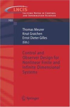 Control and Observer Design for Nonlinear Finite and Infinite Dimensional Systems