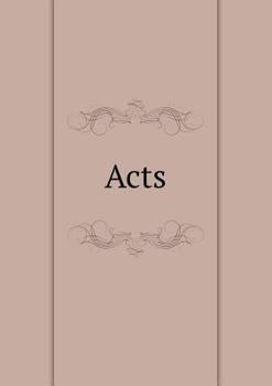 Paperback Acts Book