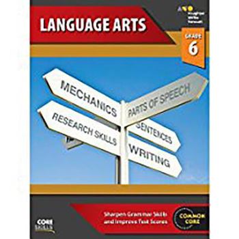 Paperback Core Skills Language Arts Workbook Grade 6 Book