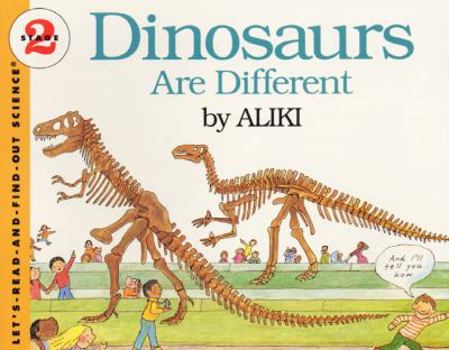 Paperback Dinosaurs Are Different Book