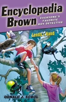 Paperback Encyclopedia Brown Lends a Hand Book