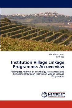 Paperback Institution Village Linkage Programme: An overview Book