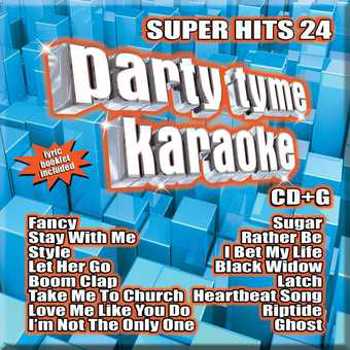 Music - CD Party Tyme Karaoke - Super Hits 24 (16-song CD+G) Book