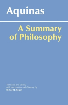 Paperback A Summary of Philosophy (Hackett Classics) Book