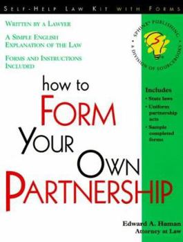Paperback How to Form Your Own Partnership Book