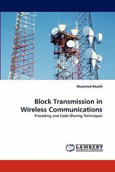 Paperback Block Transmission in Wireless Communications Book
