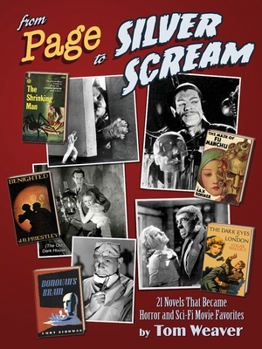 Page to Silver Scream - 21 Novels That Became Horror and Sci-Fi Movie Favorites