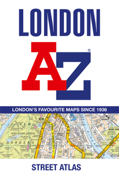 Paperback London A-Z Street Atlas Book