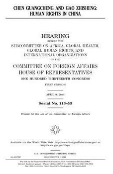 Paperback Chen Guangcheng and Gao Zhisheng: human rights in China Book